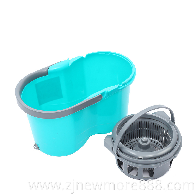 Spin Mop And Bucket With Wringer Set